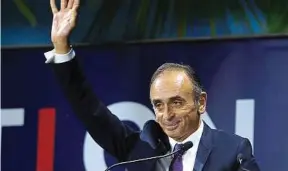  ?? M. Euler / AP / Sipa ?? Éric Zemmour (ici en septembre 2019) est crédité de 6 à 8 % des intentions de vote.