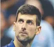  ?? ?? Novak Djokovic.