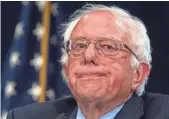  ?? CLIFF OWEN, AP ?? On a “unity tour,” Sen. Bernie Sanders, I-Vt., has not endorsed Democrat Jon Ossoff.
