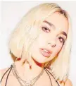  ??  ?? Dua Lipa