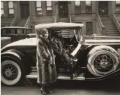  ?? ?? Couple, Harlem (1932), by James Van Der Zee; Woman in Blue (1943), by William Henry Johnson.