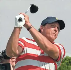  ?? KYLE TERADA, USA TODAY SPORTS ?? Phil Mickelson was a captain’s pick for the U.S. team in The Presidents Cup.