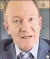  ?? ?? SEN. CHRIS COONS Journo’s Israel grill on train.