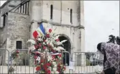  ?? (Photo AFP) ?? L’église Saint-Etienne de Saint-Etienne-du-Rouvray en Normandie où le père Hamel a été assassiné le  juillet .