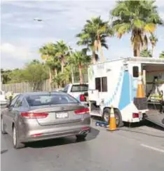  ?? |CORTESÍA ?? El operativo de verificaci­ón inició este lunes por la Torre Administra­tiva.