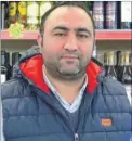  ??  ?? Feridun Yilmaz is taking high-strength alcohol off his shelves as part of a scheme to tackle street drinking