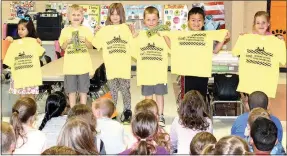  ?? Photo submitted ?? PAWS grade-level students of the month for May are Bella Allen (left), Kyngston Traxler, Kaylee McCaslin, Isaiah Cordeiro, Kenji Vang and Ava Brown.