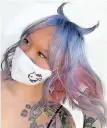  ?? Instagram ?? Anime-inspired hair horns are quite the hit. |