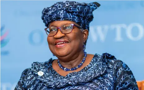  ?? AFP ?? Ngozi Okonjo-Iweala, WTO Director General, acknowledg­es the challenges members face in securing positive outcomes