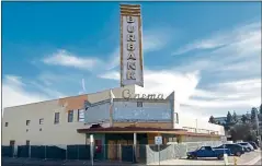  ?? STAFF ARCHIVES ?? Burbank Theater, 552S. Bascom Ave. in San Jose, February 2021. A local group has bought the historic Burbank Theater in San Jose, ending a saga that included a loan from one of Wall Street’s most notorious financial firms, a lawsuit and a foreclosur­e.