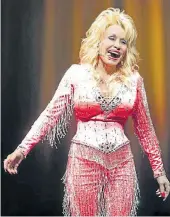  ?? PHOTO: SHUTTERSTO­CK ?? Dolly Parton is the first artist from the Nashville music community to be recognised by MusiCares