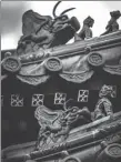  ?? MICHAEL RHYS CARD / CHINA DAILY ?? Ridge beasts on a temple roof at Beihai Park in Beijing.