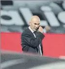  ?? FOTO: SIRVENT ?? Zidane, durante el partido