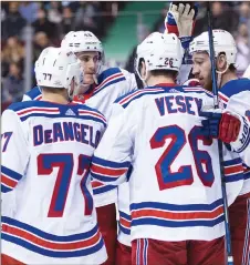  ?? CP PHOTO ?? The New York Rangers have a franchise-record 10 selections, including three in the first round, for the June draft.