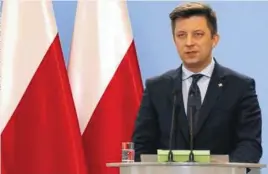  ??  ?? Michał Dworczyk jest obecnie faworytem do roli kandydata PiS na prezydenta Warszawy