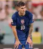  ?? AP ?? Festa
Dall’alto l’abbraccio tra George Weah e il figlio Timothy e Christian Pulisic