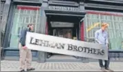  ?? GETTY IMAGES ?? A decade ago from today, Lehman Brothers filed for Chapter 11 protection in the biggest bankruptcy filing ever