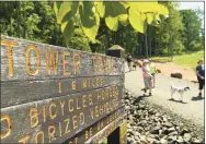  ?? Brian A. Pounds / Hearst Connecticu­t Media file photo ?? The popular Tower Trail at the recently reopened Sleeping Giant State Park in Hamden in 2019.