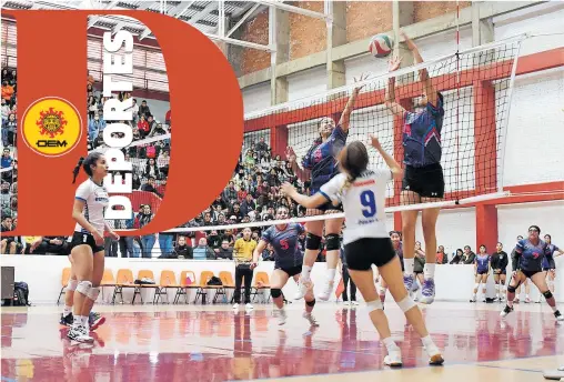  ?? /EVERARDO NAVA ?? El equipo ITESM, campus Puebla conquistó el nacional de voleibol de clubes