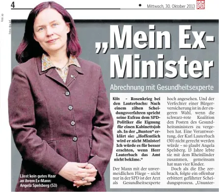 „Mein ExMi­nis­ter - PressReader