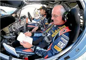  ?? GEOFF RIDDER ?? Hip surgery has ruled John Kennard out of the Internatio­nal Rally of Whangarei.