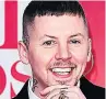  ??  ?? SHELTER Professor Green