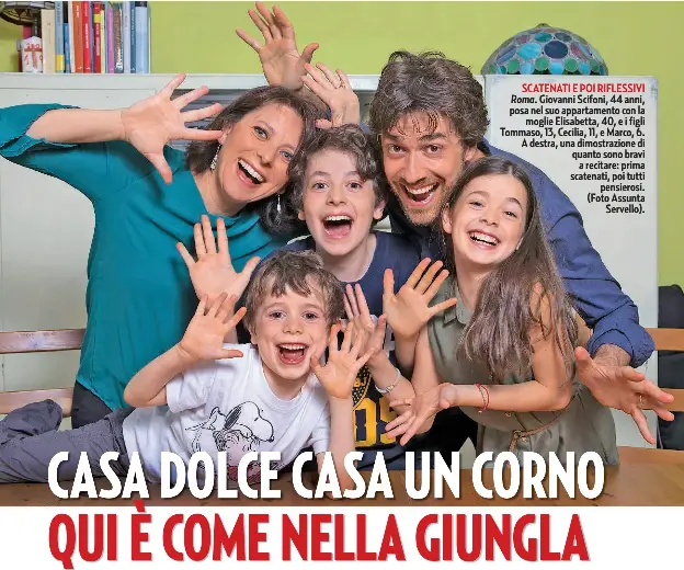 CASA DOLCE CASA UN CORNO QUI È COME NELLA GIUNGLA - PressReader