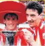  ??  ?? IDOLS: Dalglish and Rush