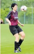  ?? Archivfoto: Izsó ?? Sandra Melan erzielte den 1:0-Führungstr­effer für den FCD.