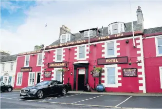  ??  ?? The Anchorage Hotel Bosses at the hotel have sorted out the sewage issue