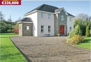  ??  ?? Whitfield House, Birdhill, Co Tipperary was sold by REA O’Connor Murphy for €335k in May