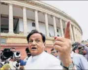  ?? PT FILE ?? Ahmed Patel too denied the allegation and asked the Gujarat government not to politicise matters of national security.