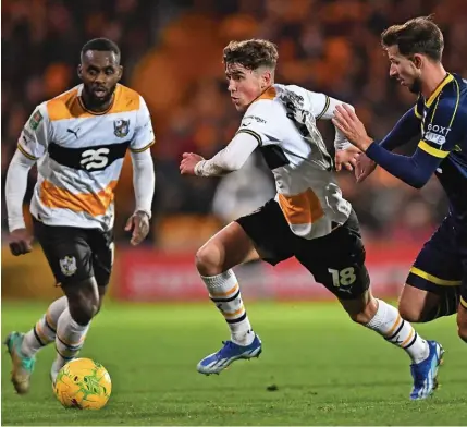  ?? ?? SUMMER RECRUIT: Ollie Arblaster joined Port Vale on loan from Sheffield United ahead of the new season.