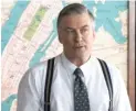  ??  ?? Alec Baldwin is a standout in “Motherless Brooklyn” as a ruthless, racist city commission­er.