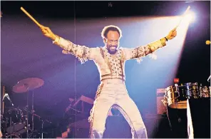  ??  ?? White performing live on stage in New York in 1979: ‘I’ve got gospel in me, I’ve got rhythm and blues, rock, pop. I’ve got all of those inside me’