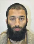  ?? Getty; AFP; Reuters ?? Top, police cordon off the north side of London Bridge to let forensic officers look for evidence after the June 3 attacks last year. Above, Khuram Butt was one of the attackers in London Bridge atrocity. Left, traumatise­d bystanders were given foil blankets after the attacks