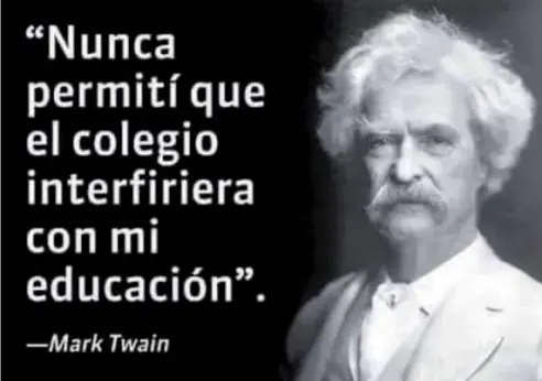  ?? FUENTE EXTERNA ?? Mark Twain.