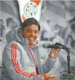  ?? NOTICIAS ARGENTINAS/ SANTIAGO PANDOLFI ?? River Plate coach Marcelo Gallardo will be hoping his side can defeat Racing Club in the Copa Libertador­es.