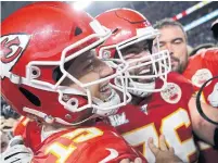  ?? PATRICK SEMANSKY THE ASSOCIATED PRESS FILE PHOTO ?? With quarterbac­k Patrick Mahomes leading the way, the Kansas City Chiefs have “plenty of firepower,” Chase Claypool says.