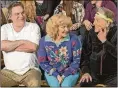  ?? RICH POLK / GETTY IMAGES FOR SONY PICTURES TELEVISION 2017 ?? Actors Jeff
Garlin (from left), Wendi McLendon-Covey and George Segal star in the TV hit comedy “The Goldbergs.”