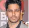  ??  ?? Sidharth Malhotra