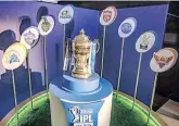  ??  ?? There is still uncertaint­y over where and when the remainder of the IPL will be held