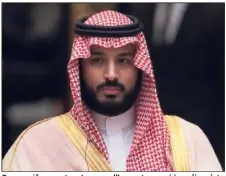  ?? (Photo AFP) ?? Purges, réformes et rupture avec l’Iran ont marqué jusqu’à maintenant en Arabie saoudite l’arrivée au pouvoir de « MBS ».