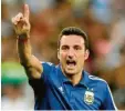  ?? Foto: Witters ?? Lionel Scaloni gibt bei den Argentinie­rn die Kommandos.