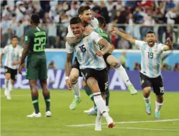  ?? | AP ?? Messi consiguió el gol 100 del Mundial de Rusia.