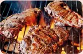  ??  ?? The meat from cattle is called beef, and is extremely popular in South Africa – especially when it’s braaied!