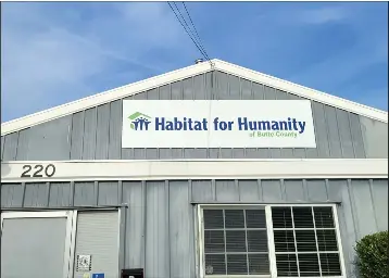  ?? EVAN TUCHINSKY — ENTERPRISE-RECORD ?? Butte County Habitat for Humanity celebrates its 30th anniversar­y this year. Its headquarte­rs on Meyers Street in Chico is shown Thursday.