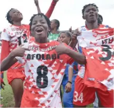  ?? ?? Delta Queens crowed champions of the FA Cup last year. They will face Delta Babes FC in the Delta FA Cup final in Asaba today