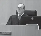  ?? COURTNEY PEDROZA/THE REPUBLIC ?? Judge Scott McCoy ruled that a record in the “Serial Street Shooter” case should be redacted and released.