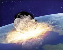  ??  ?? According to the radical rumours, the asteroid would strike near Puerto Rico triggering earthquake­s and tsunamis sometime between between 22 to 28 September this year